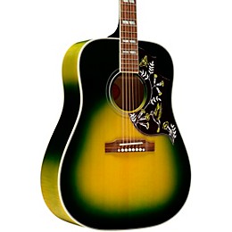 Gibson Dealer Select Hummingbird Original 5A Flamed Maple Acoustic-Electric Guitar - Iguana Burst