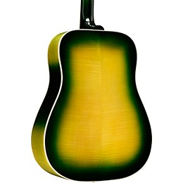 Gibson Dealer Select Hummingbird Original 5A Flamed Maple Acoustic-Electric Guitar - Iguana Burst