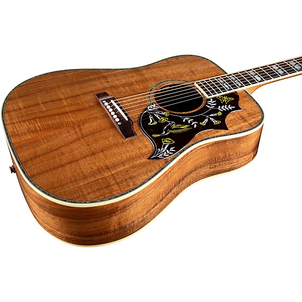 Gibson Dealer Select Hummingbird Original Koa Acoustic-Electric Guitar - Natural