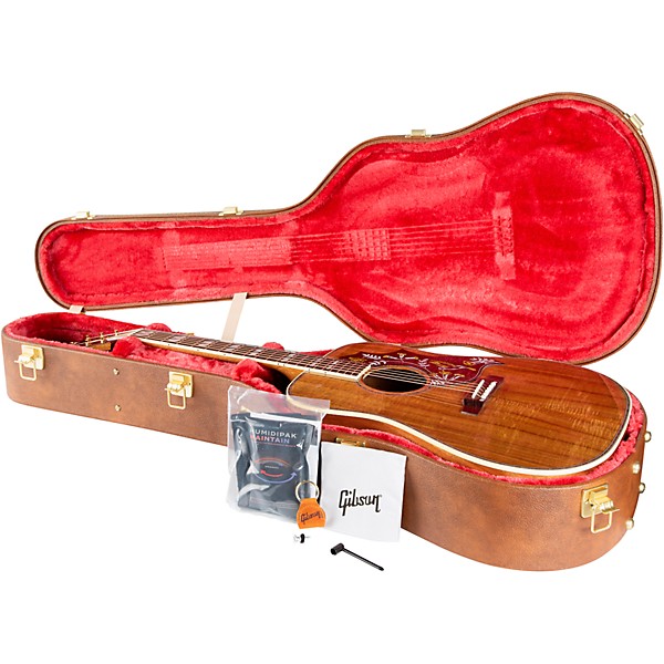 Gibson Dealer Select Hummingbird Original Koa Acoustic-Electric Guitar - Natural