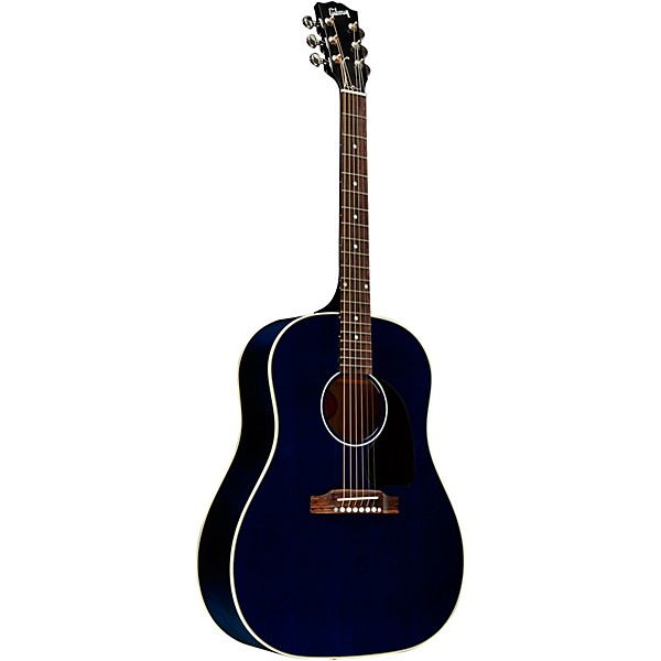 Gibson Dealer Select J-45 Standard AAA Quilted Maple Acoustic-Electric Guitar - Viper Blue