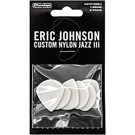 Dunlop Eric Johnson Custom Nylon Jazz III Pick 6 Pack