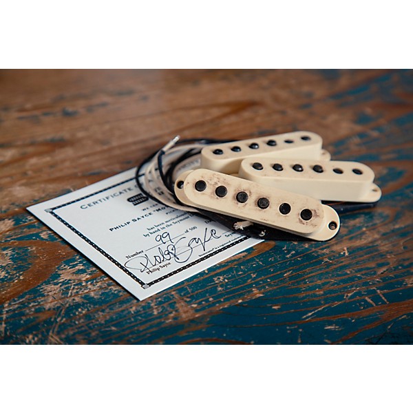 Seymour Duncan Philip Sayce Mother Strat Limited-Edition Pickup Set White