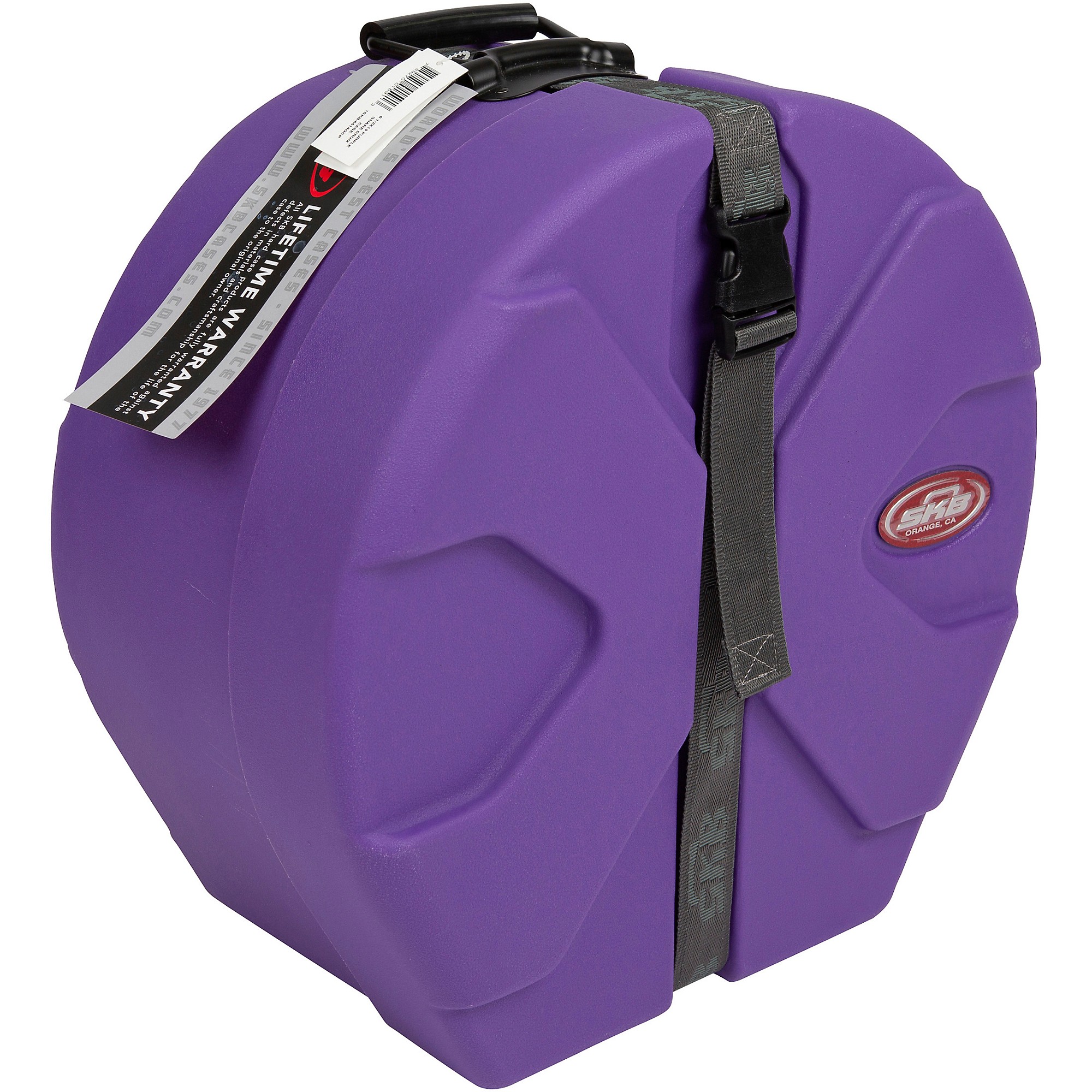 SKB Roto-X Molded Snare Drum Case - 14 x 6.5 in. Purple | Guitar