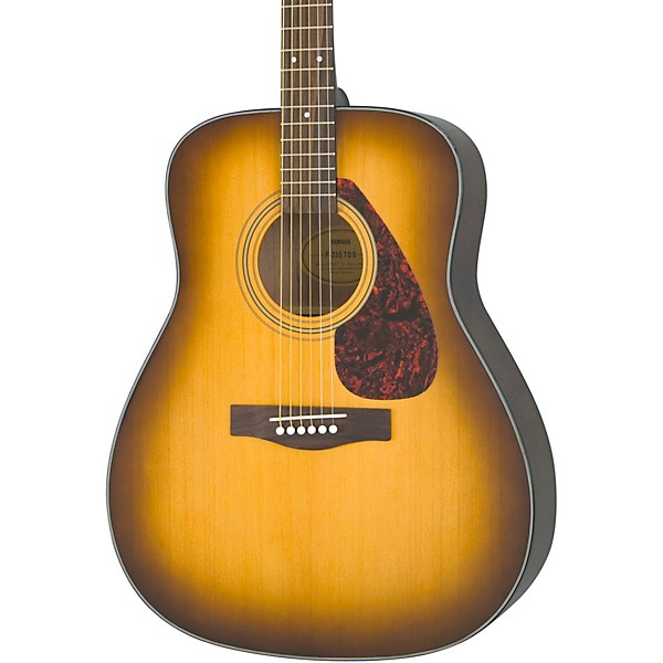 Yamaha F335 Acoustic Guitar Pack Tobacco Brown Sunburst