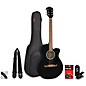 Fender FA-135CE Concert Acoustic-Electric Guitar Pack Black thumbnail