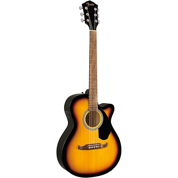 Fender FA-135CE Concert Acoustic-Electric Guitar Pack Sunburst