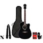 Ibanez V70CE Dreadnought Acoustic-Electric Guitar Pack Black thumbnail