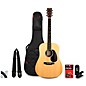 Martin X Series Special D-X2E Spruce-Rosewood HPL Acoustic-Electric Guitar Pack Natural thumbnail