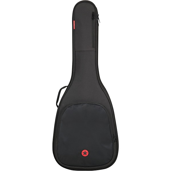 Mitchell MX430QAB Exotic Series Acoustic-Electric Guitar Pack Midnight Black Edge Burst