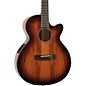 Mitchell MX430 Spalted Maple Acoustic-Electric Guitar Pack Whiskey Burst