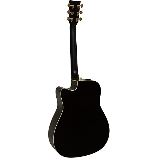 Yamaha FX335C Dreadnought Acoustic-Electric Guitar Pack Black