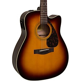Yamaha FX335C Dreadnought Acoustic-Electric Guitar Pack Tobacco Sunburst