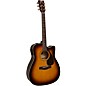 Yamaha FX335C Dreadnought Acoustic-Electric Guitar Pack Tobacco Sunburst