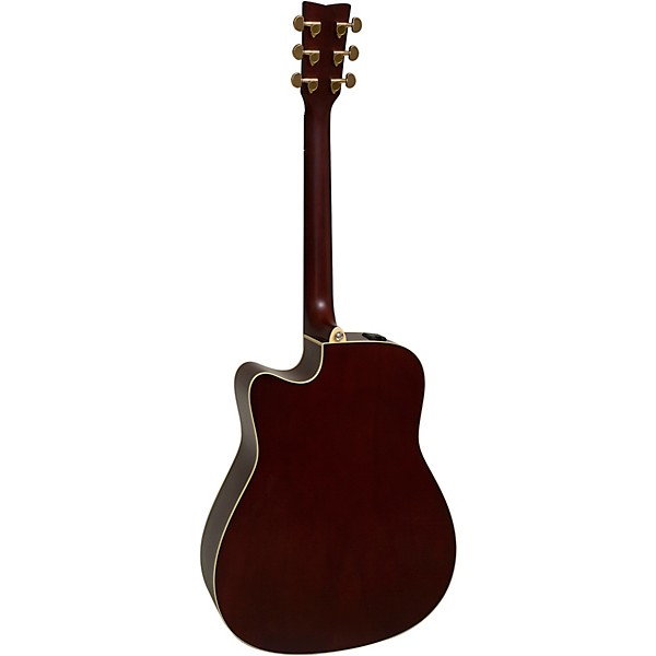Yamaha FX335C Dreadnought Acoustic-Electric Guitar Pack Natural