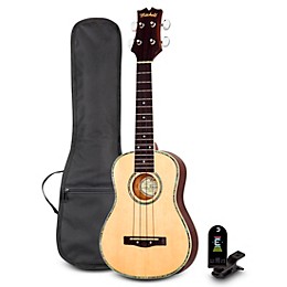 Mitchell MU70 12-Fret Concert Ukulele Pack Natural