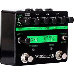 Catalinbread Soft Focus Shoegaze Plate Reverb Effects Pedal Black