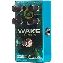 Catalinbread Wake Chorus Octave Effects Pedal Turquoise