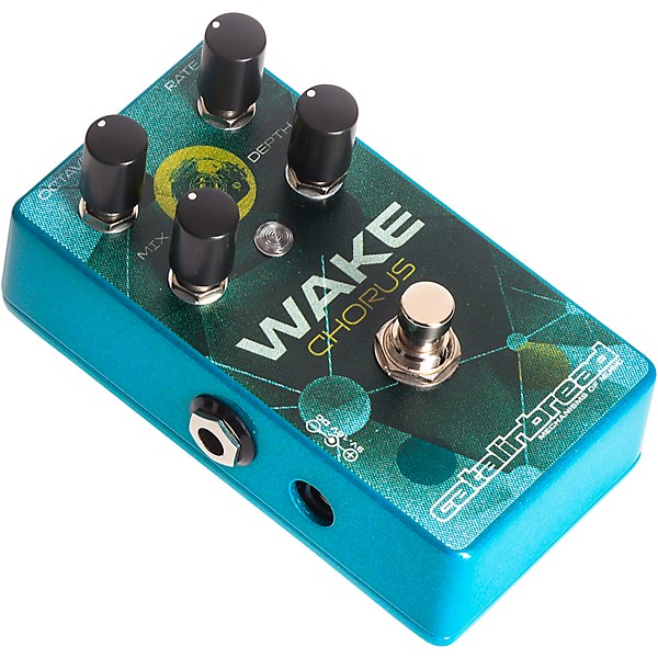 Catalinbread Wake Chorus Octave Effects Pedal Turquoise
