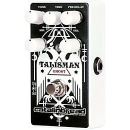 Catalinbread Talisman Ghost Reverb with Mod Effects Pedal White and Black