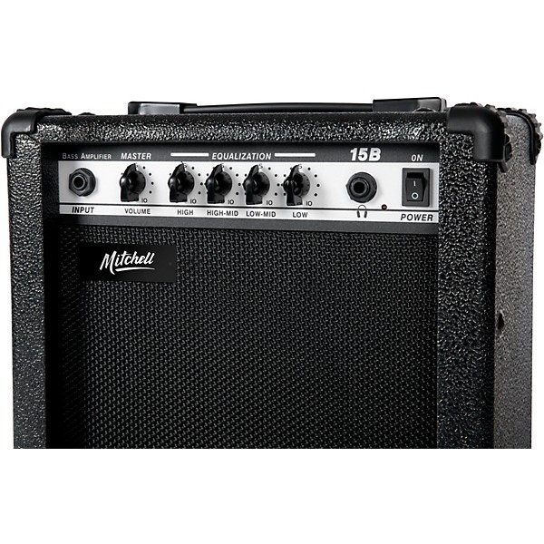 Mitchell MB100 Short-Scale Electric Bass Launch Pack Black