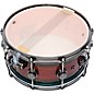 DW SonicPly Collectors Exotic Snare Drum with Black Nickel Hardware 14 x 6.5 in. Natural to Quick Royal Blue Burst Over Ho...