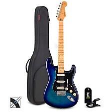 ギター FenderHybridII Stratocaster GunlBlue Fender Stratocaster