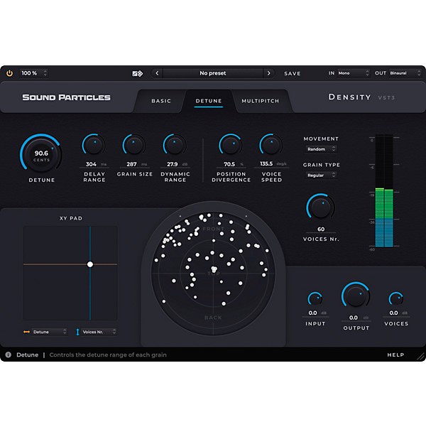 Sound Particles Density Plug-in