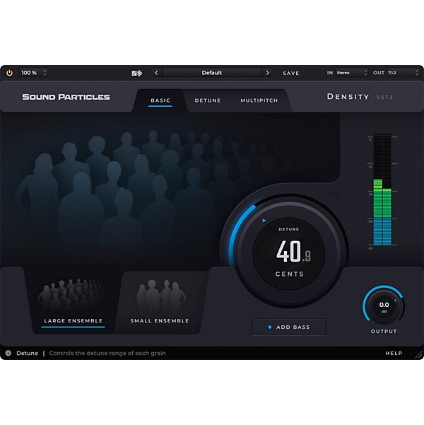 Sound Particles Density Plug-in