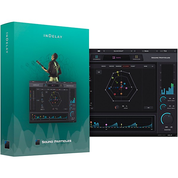 Sound Particles inDelay Spatial Delay Plug-in