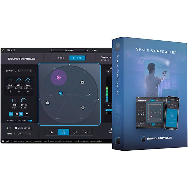 Sound Particles Space Controller Standard Plug-in