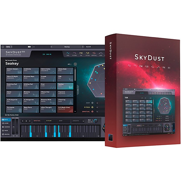 Sound Particles SkyDust 3D