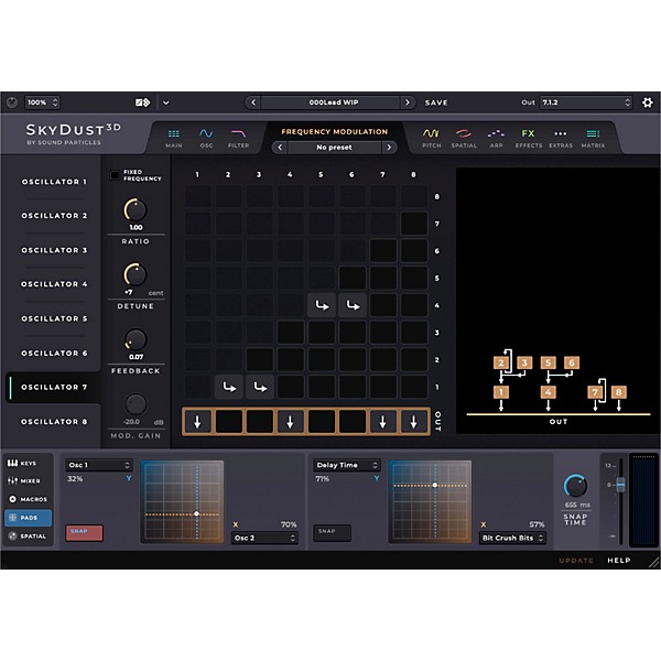 Sound Particles SkyDust 3D