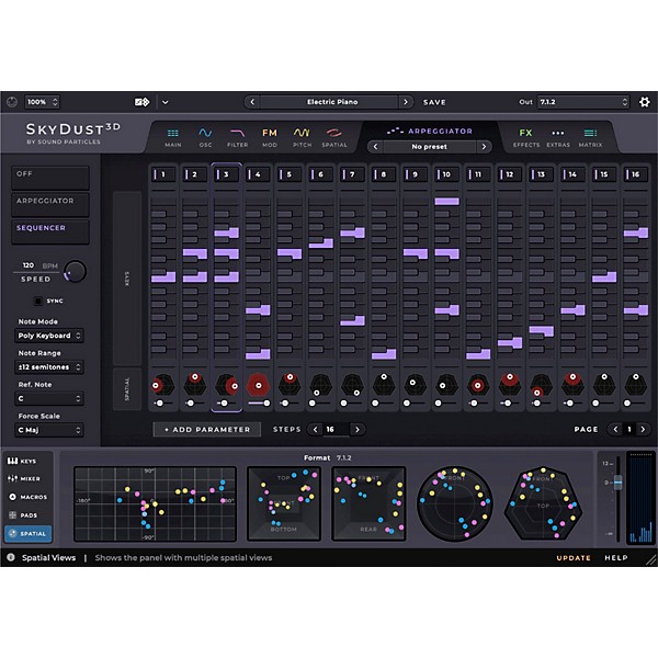 Sound Particles SkyDust 3D
