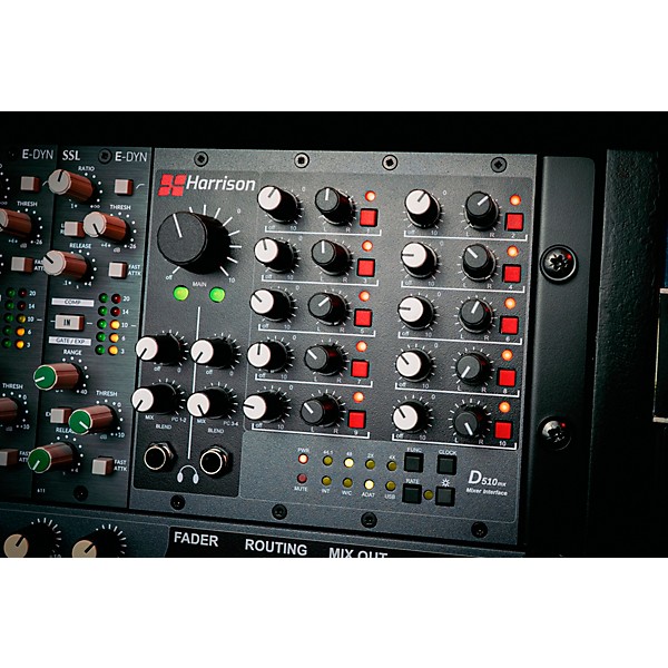 Harrison D510mx 10x2 Analog Mixer Interface Module for the D510r Rack