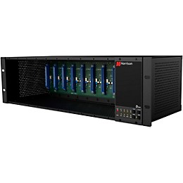Harrison D510r 10-Slot 500 Series Rack System with Dante Interface Card