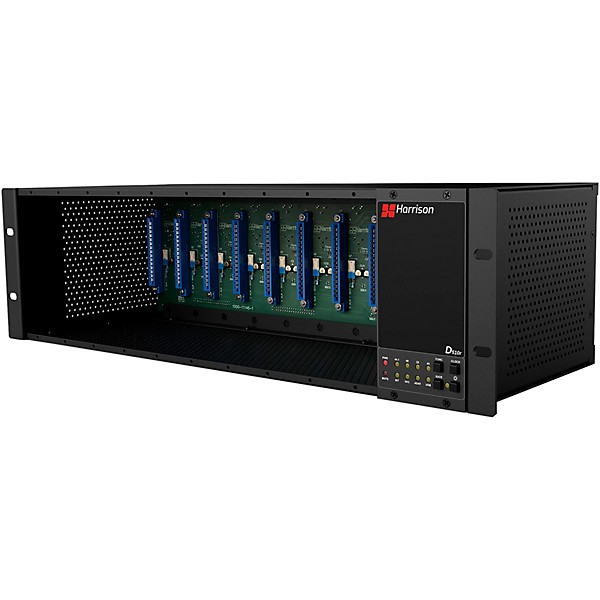Harrison D510r 10-Slot 500 Series Rack System with Dante Interface Card