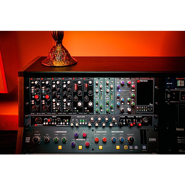 Harrison D510r 10-Slot 500 Series Rack System with Dante Interface Card