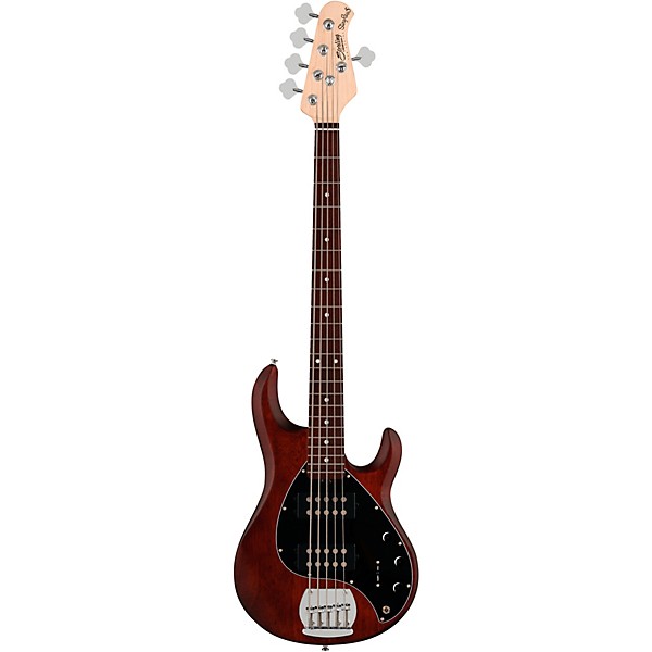 Open Box Sterling by Music Man SUB Series StingRay RAY5 HH 5-String Electric Bass Guitar - Level 1 Walnut Satin