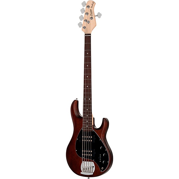 Open Box Sterling by Music Man SUB Series StingRay RAY5 HH 5-String Electric Bass Guitar - Level 1 Walnut Satin