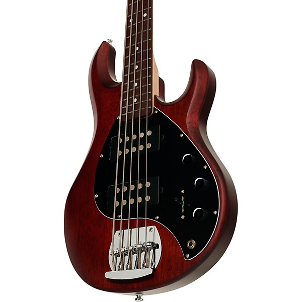 Open Box Sterling by Music Man SUB Series StingRay RAY5 HH 5-String Electric Bass Guitar - Level 1 Walnut Satin