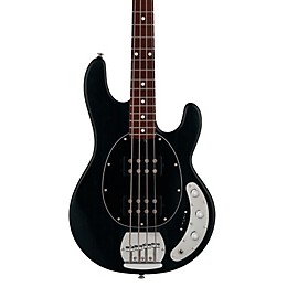Open Box Sterling by Music Man SUB Series StingRay RAY4HH Electric Bass Guitar Level 1 Trans Black Satin