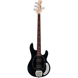 Open Box Sterling by Music Man SUB Series StingRay RAY4 HH Electric Bass Guitar - Level 2 Trans Black Satin 197881427313