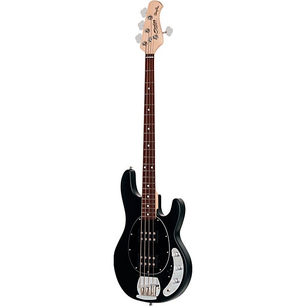 Open Box Sterling by Music Man SUB Series StingRay RAY4 HH Electric Bass Guitar - Level 2 Trans Black Satin 197881427313