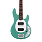 Sterling by Music Man StingRay RAY34 HH Electric Bass Guitar - Dorado Green thumbnail