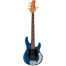Open Box Sterling by Music Man StingRay Short Scale Electric Bass Guitar - Level 1 Blue Pearl