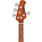 Sterling by Music Man StingRay RAY34 Maple Top Electric Bass Guitar - Natural Burst Satin