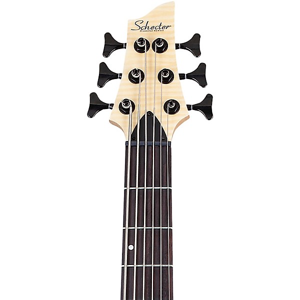 Schecter Guitar Research SC-6 6-String Bass Guitar Natural Satin