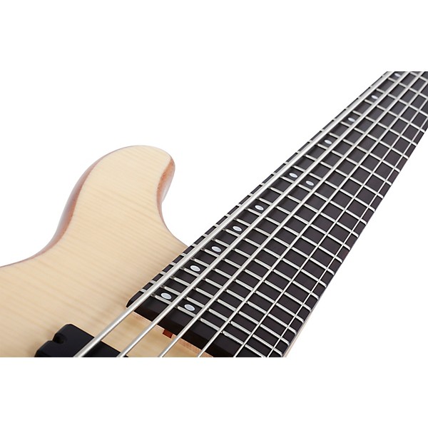 Schecter Guitar Research SC-6 6-String Bass Guitar Natural Satin