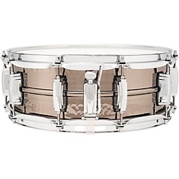 Ludwig Hammered Black Beauty Snare Drum 14 x 5 in.